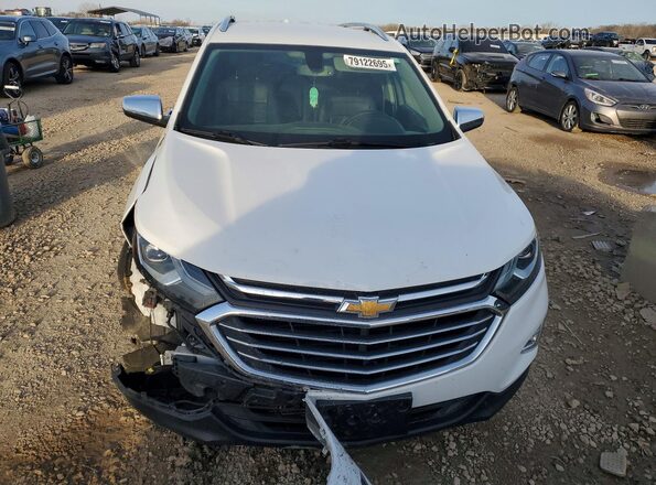 3GNAXMEV6JS524640 2018 CHEVROLET EQUINOX White Vista frontal