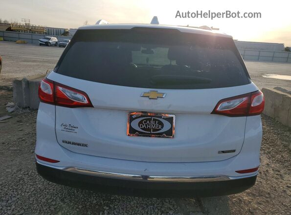 3GNAXMEV6JS524640 2018 CHEVROLET EQUINOX White Vista trasera