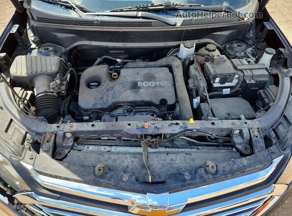 3GNAXMEV9JS547796 2018 CHEVROLET EQUINOX Blue Вид задньої частини салону