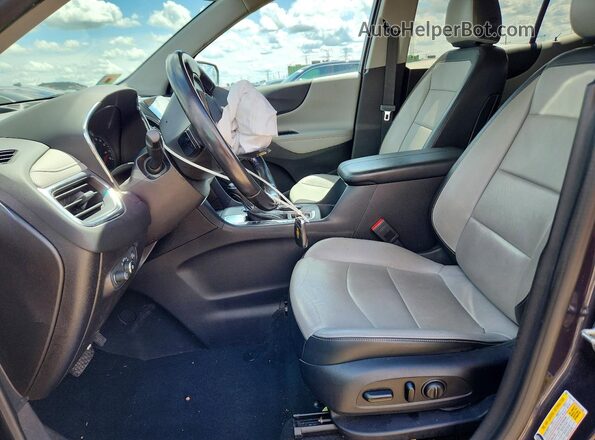 3GNAXMEV9JS547796 2018 CHEVROLET EQUINOX Blue Вид салону спереду