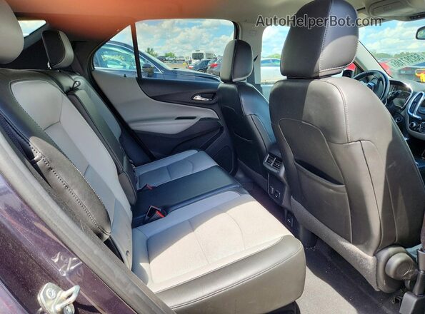 3GNAXMEV9JS547796 2018 CHEVROLET EQUINOX Blue Вид задніх сидінь