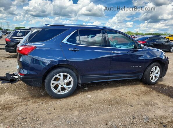3GNAXMEV9JS547796 2018 CHEVROLET EQUINOX Blue Задня права чверть