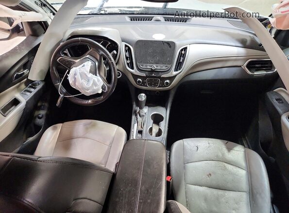 3GNAXMEV9JS596397 2018 CHEVROLET EQUINOX White Առջևի վահանակի տեսք
