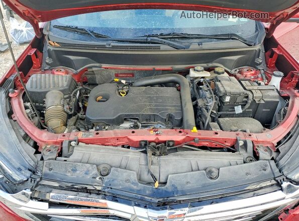 3GNAXNEGXPL167120 2023 CHEVROLET EQUINOX Красный Вид подкапотного пространства