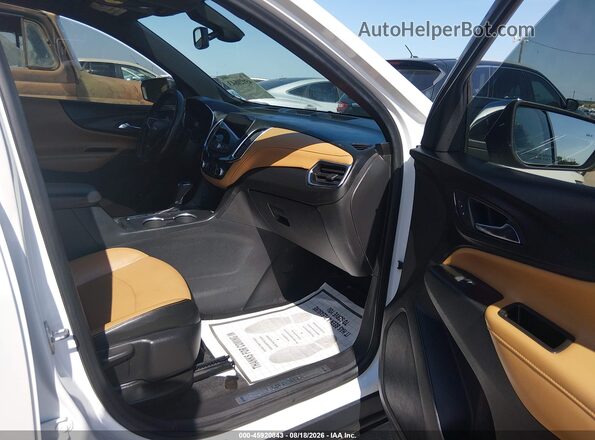3GNAXNEV6LS714379 2020 CHEVROLET EQUINOX Белый Вид салона спереди