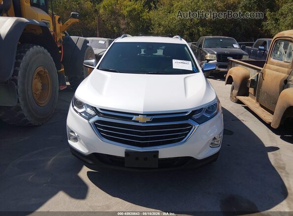 3GNAXNEV6LS714379 2020 CHEVROLET EQUINOX Белый Вид щитка приборов