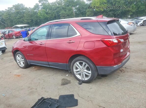 3GNAXNEX4JS615140 2018 CHEVROLET EQUINOX Red Rear left