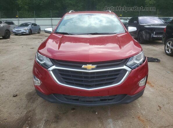 3GNAXNEX4JS615140 2018 CHEVROLET EQUINOX Red Front view