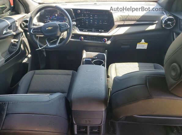 3GNAXPEG0SL103821 2025 CHEVROLET EQUINOX Silver Widok deski rozdzielczej