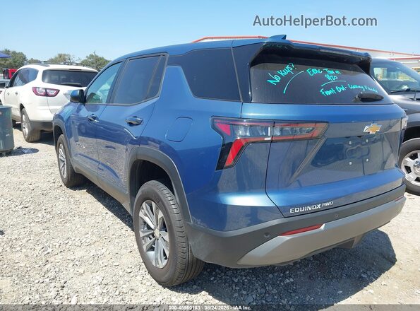 3GNAXPEG0TL209882 2026 CHEVROLET EQUINOX Blue Задня ліва чверть