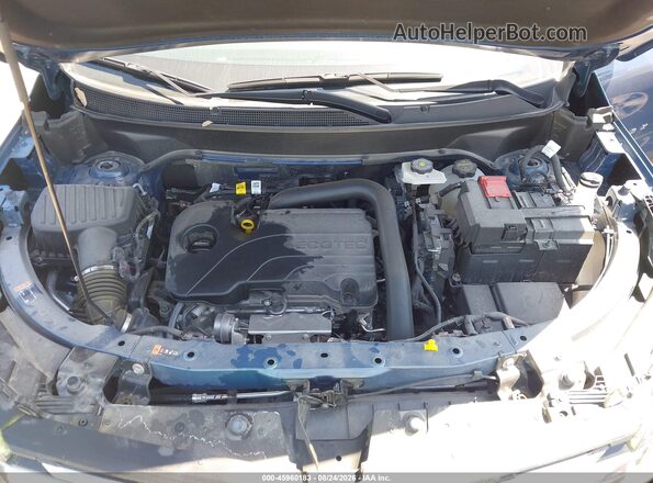 3GNAXPEG0TL209882 2026 CHEVROLET EQUINOX Blue Вид ззаду
