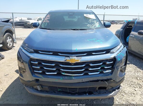3GNAXPEG0TL209882 2026 CHEVROLET EQUINOX Blue Вид щитка приладів