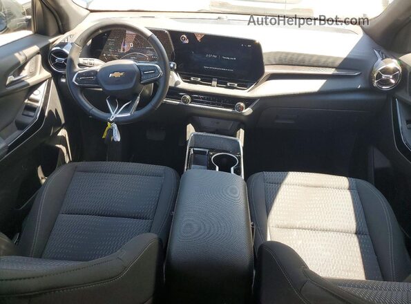 3GNAXPEG4SL163519 2025 CHEVROLET EQUINOX Blue Առջևի վահանակի տեսք