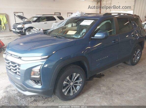 3GNAXPEG5SL143165 2025 CHEVROLET EQUINOX Blue წინა მარცხენა ხედი სამი მეოთხედიდან