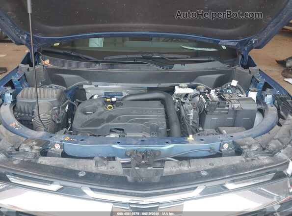 3GNAXPEG5SL143165 2025 CHEVROLET EQUINOX Blue უკანა ხედი