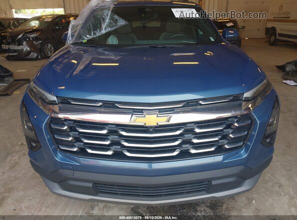 3GNAXPEG5SL143165 2025 CHEVROLET EQUINOX Blue ხელსაწყოთა პანელის ხედი