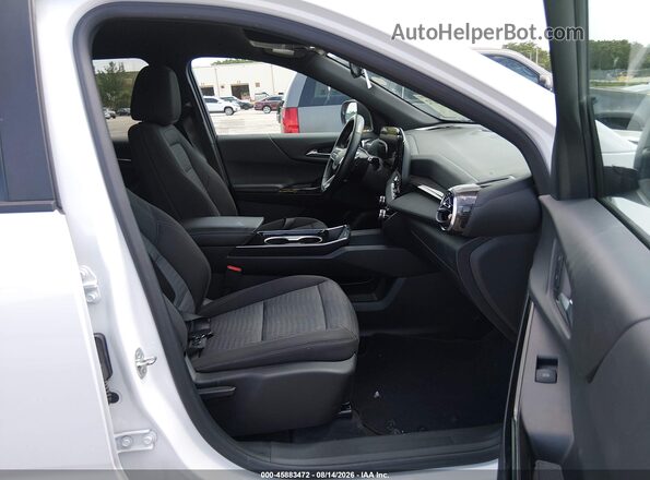 3GNAXPEG5SL323536 2025 CHEVROLET EQUINOX Белый Вид салона спереди