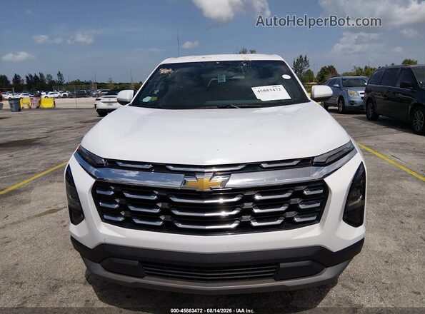3GNAXPEG5SL323536 2025 CHEVROLET EQUINOX Белый Вид задней части салона