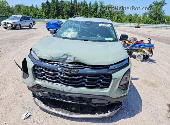 3GNAXPEG6SL208802 2025 CHEVROLET EQUINOX Green Դիմացի տեսք