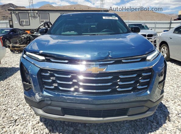3GNAXPEG6SL249351 2025 CHEVROLET EQUINOX Blue Vista frontal