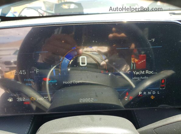 3GNAXPEG6SL249351 2025 CHEVROLET EQUINOX Blue Vista del cuadro de instrumentos