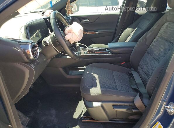 3GNAXPEG6SL249351 2025 CHEVROLET EQUINOX Blue Vista interior delantera