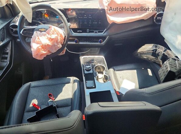 3GNAXPEG6TL104425 2026 CHEVROLET EQUINOX Blue Вид панелі приладів