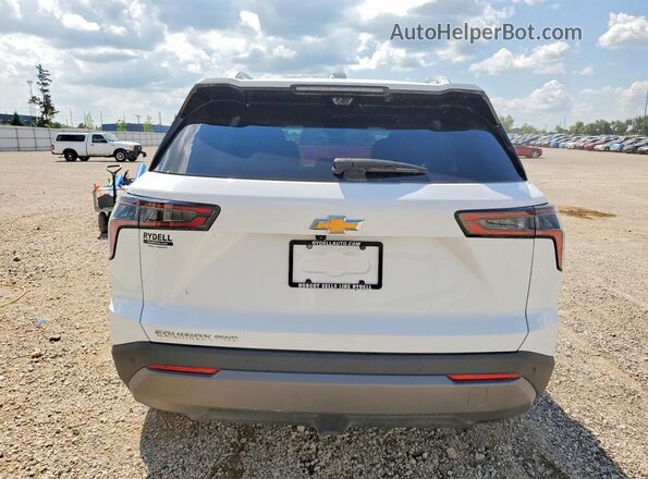 3GNAXPEG7SL242215 2025 CHEVROLET EQUINOX White Հետևի տեսք