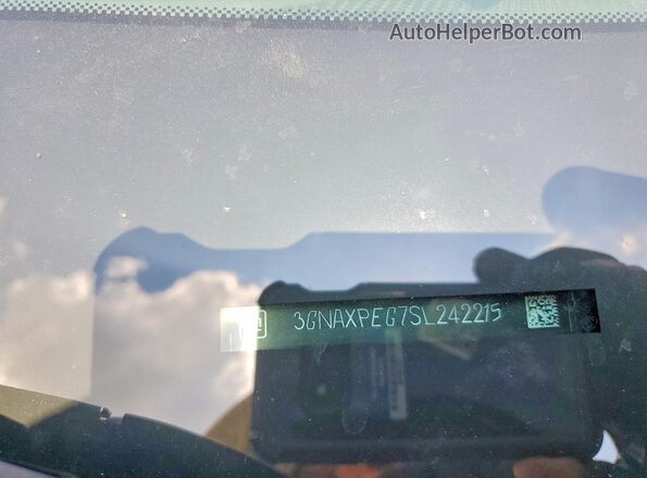 3GNAXPEG7SL242215 2025 CHEVROLET EQUINOX White VIN կոդի պիտակի տեսք