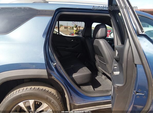 3GNAXPEG7SL290071 2025 CHEVROLET EQUINOX Blue Widok naklejki z numerem VIN
