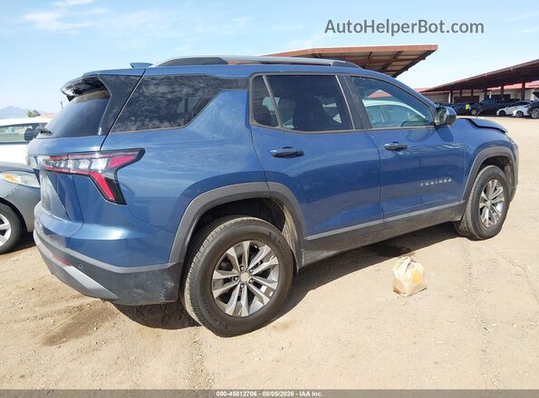 3GNAXPEG7SL290071 2025 CHEVROLET EQUINOX Blue Tył prawy
