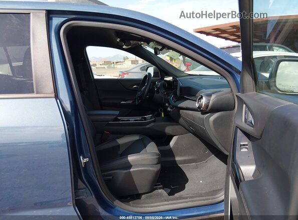 3GNAXPEG7SL290071 2025 CHEVROLET EQUINOX Blue Widok wnętrza z przodu