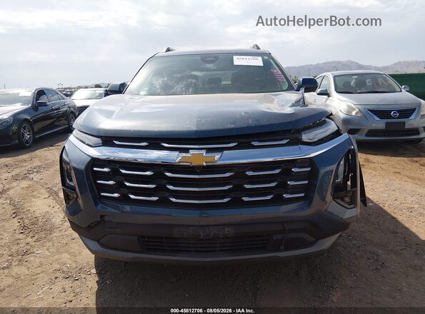 3GNAXPEG7SL290071 2025 CHEVROLET EQUINOX Blue Widok zestawu wskaźników