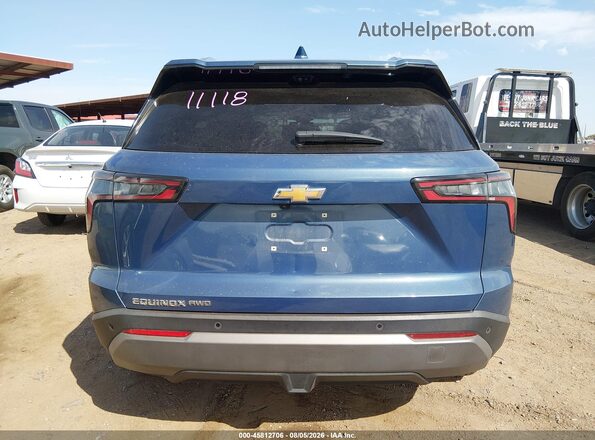 3GNAXPEG7SL290071 2025 CHEVROLET EQUINOX Blue 