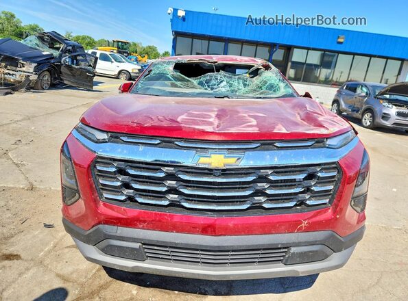 3GNAXPEG7TL162687 2026 CHEVROLET EQUINOX Бордовый Вид спереди