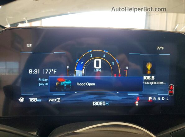3GNAXPEG7TL178971 2026 CHEVROLET EQUINOX Серебряный Вид щитка приборов