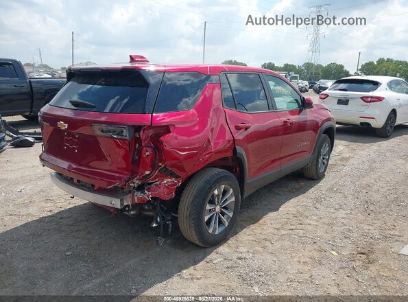 3GNAXPEG7TL433201 2026 CHEVROLET EQUINOX Red Задня права чверть