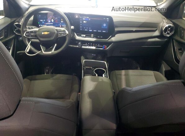 3GNAXPEG8SL321697 2025 CHEVROLET EQUINOX Black Առջևի վահանակի տեսք
