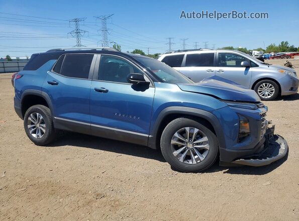 3GNAXPEG9SL114722 2025 CHEVROLET EQUINOX Blue წინა მარჯვენა