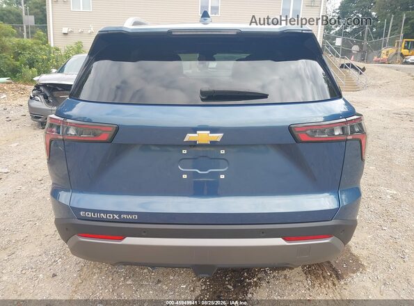 3GNAXPEG9SL235136 2025 CHEVROLET EQUINOX Dark Blue 