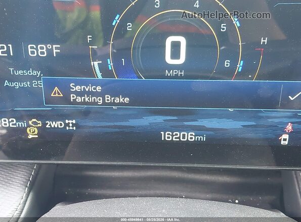 3GNAXPEG9SL235136 2025 CHEVROLET EQUINOX Dark Blue 