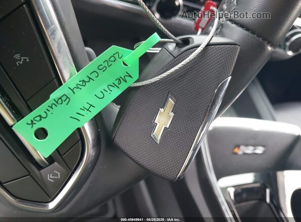 3GNAXPEG9SL235136 2025 CHEVROLET EQUINOX Dark Blue წინა პანელის ხედი