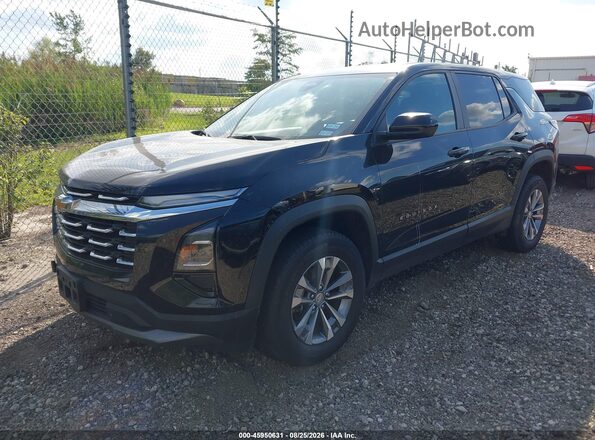 3GNAXPEG9SL322552 2025 CHEVROLET EQUINOX Черный Передняя левая четверть