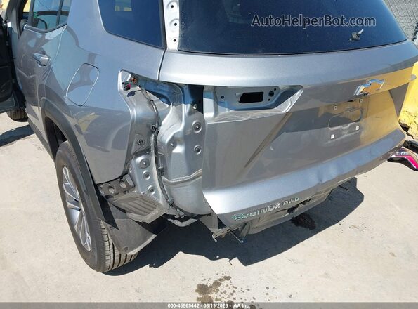 3GNAXPEGXSL150497 2025 CHEVROLET EQUINOX Серебряный Вид задней части салона