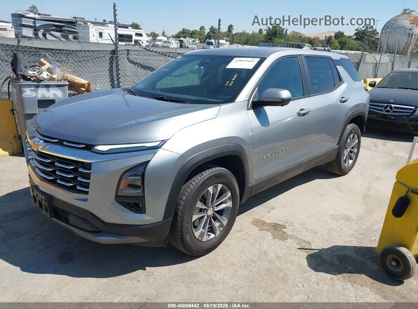3GNAXPEGXSL150497 2025 CHEVROLET EQUINOX Серебряный Передняя левая четверть