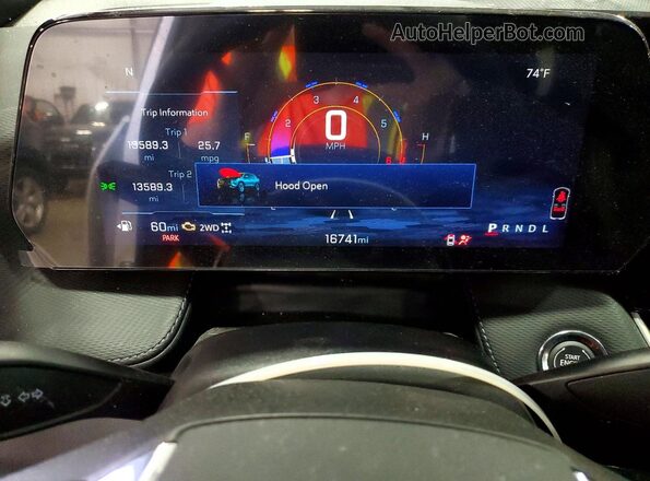 3GNAXPEGXTL246258 2026 CHEVROLET EQUINOX Белый Вид щитка приборов