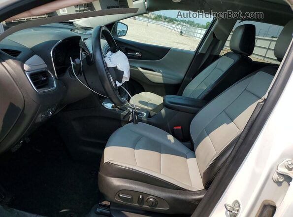 3GNAXPEU6JL156950 2018 CHEVROLET EQUINOX White Widok wnętrza z przodu