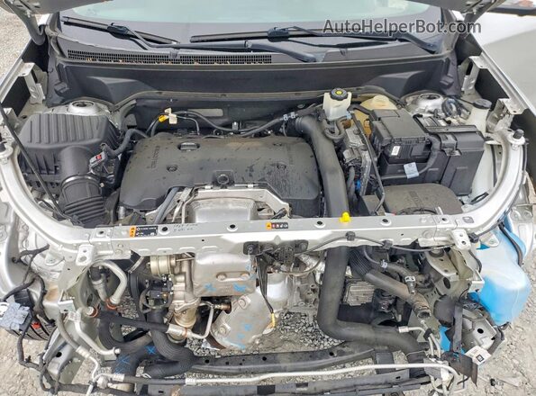 3GNAXPEX7KS631832 2019 CHEVROLET EQUINOX Silver ძრავის განყოფილების ხედი