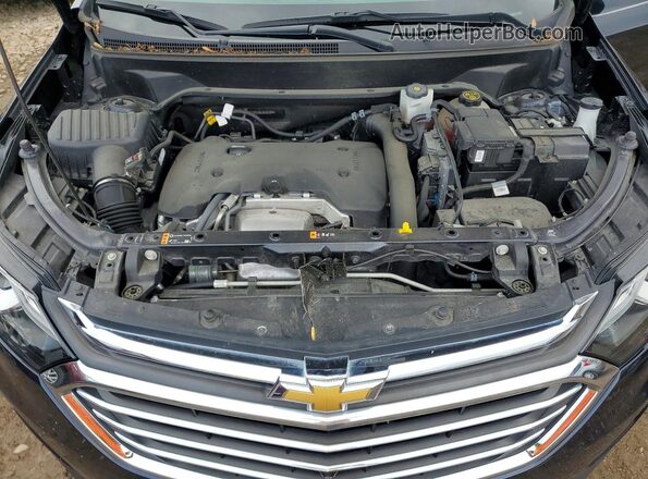 3GNAXPEX8LS526234 2020 CHEVROLET EQUINOX Black Vista del compartimento del motor