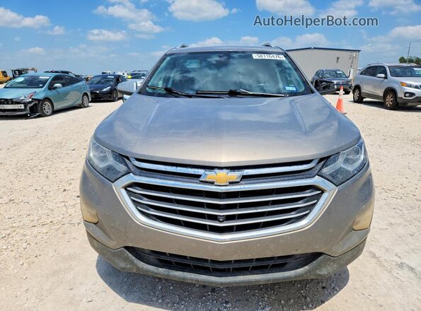 3GNAXPEX9KS527505 2019 CHEVROLET EQUINOX Gray Դիմացի տեսք
